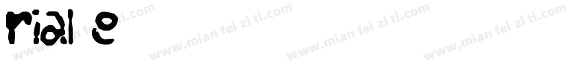 Arial Re字体转换